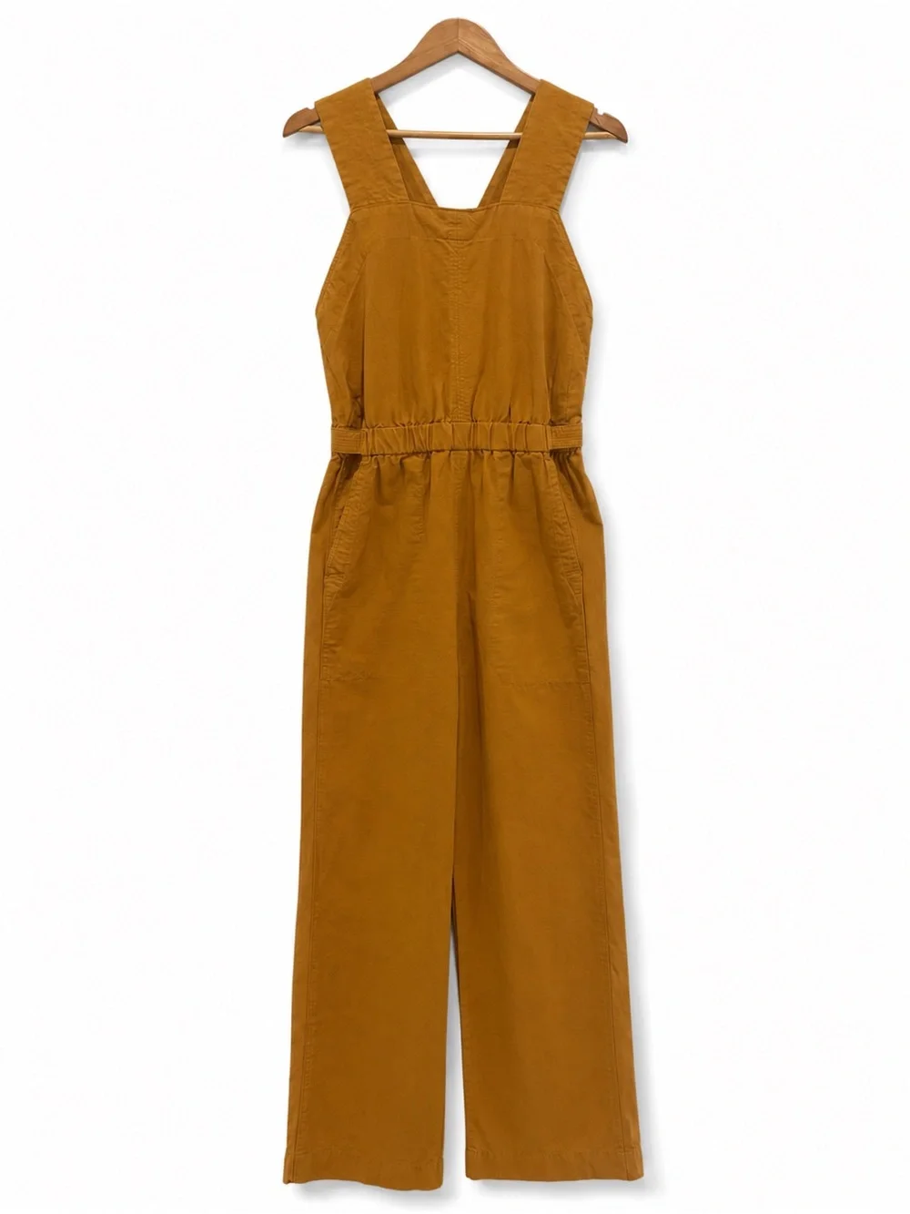 Everlane The Fatigue Apron‎ Jumpsuit in Amber Gold Size 0
